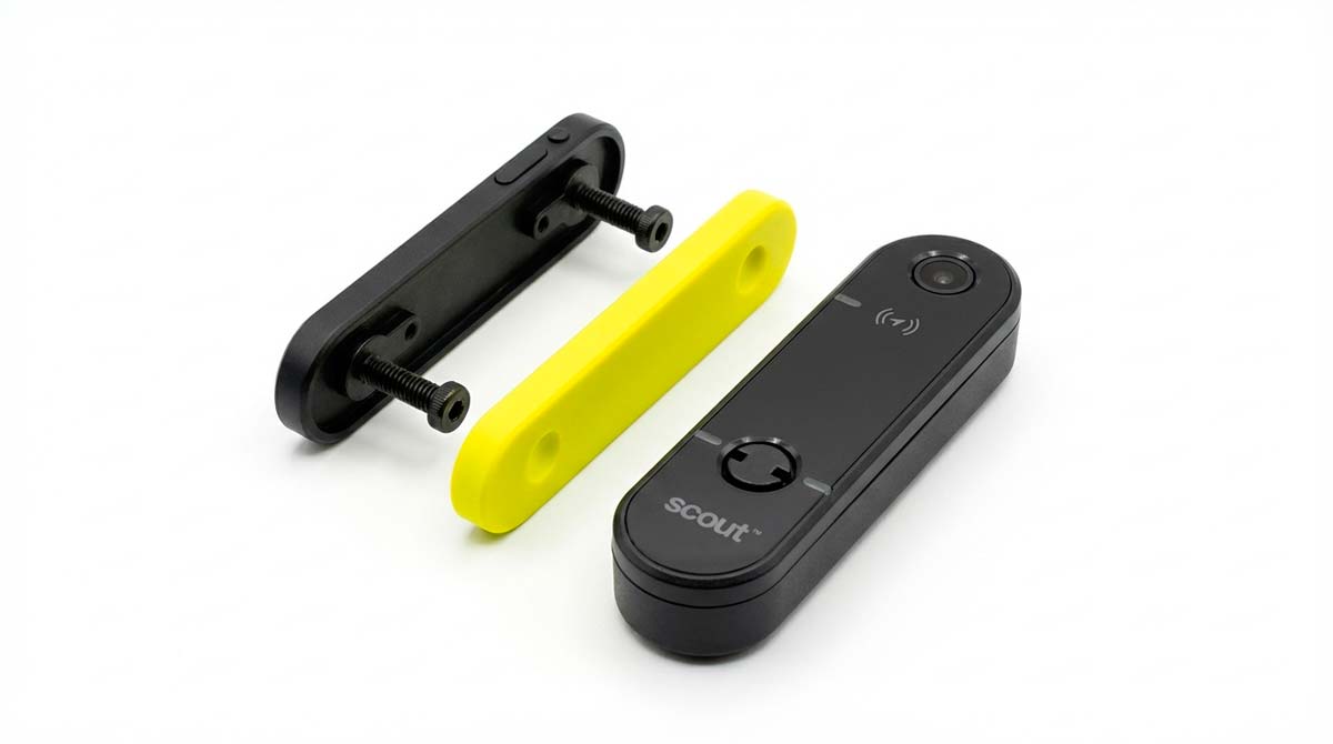 Knog Scout bike alarm and finder airtag alternative for e-bikes
